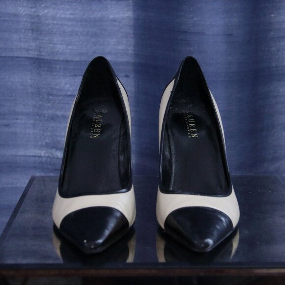 Lauren Ralph Lauren Adley Pumps 8.5 - Picture 1 of 3